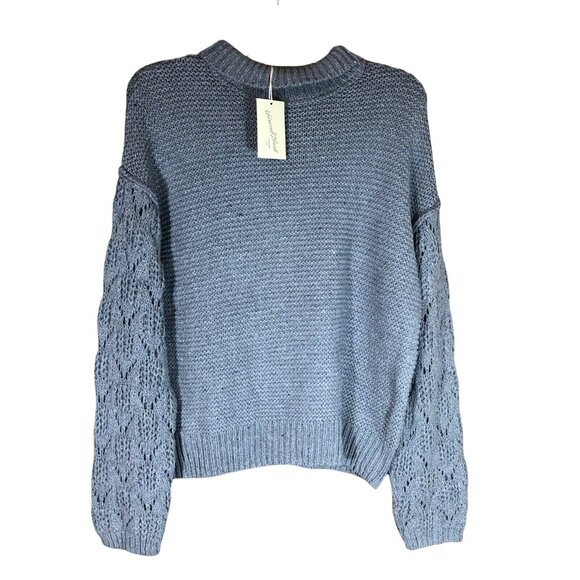 Universal Thread Womens Size Medium Sweater Turtle Neck Gray Purple New - Picture 1 of 12